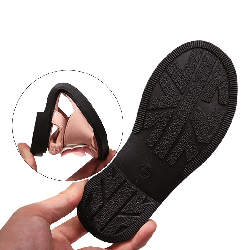 

Summer Girls Sandals Kids Flowers Beach Shoes Girl Casual Shoes Soft Children's Shoes New