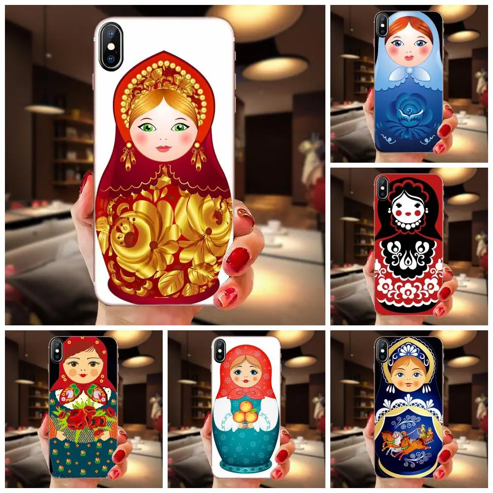 Русские куклы цветок для huawei Honor 4C 5A 5C 5X6 6A 6X7 7A 7C 7X8 8C 8S 9 10 10i 20 20i Lite Pro Чехол телефона