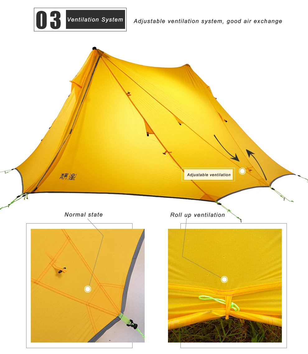 Asta gear Rainstorm 2 Сверхлегкая Пирамида палатка треккинг P ole палатка для двух человек Кемпинг ul палатка