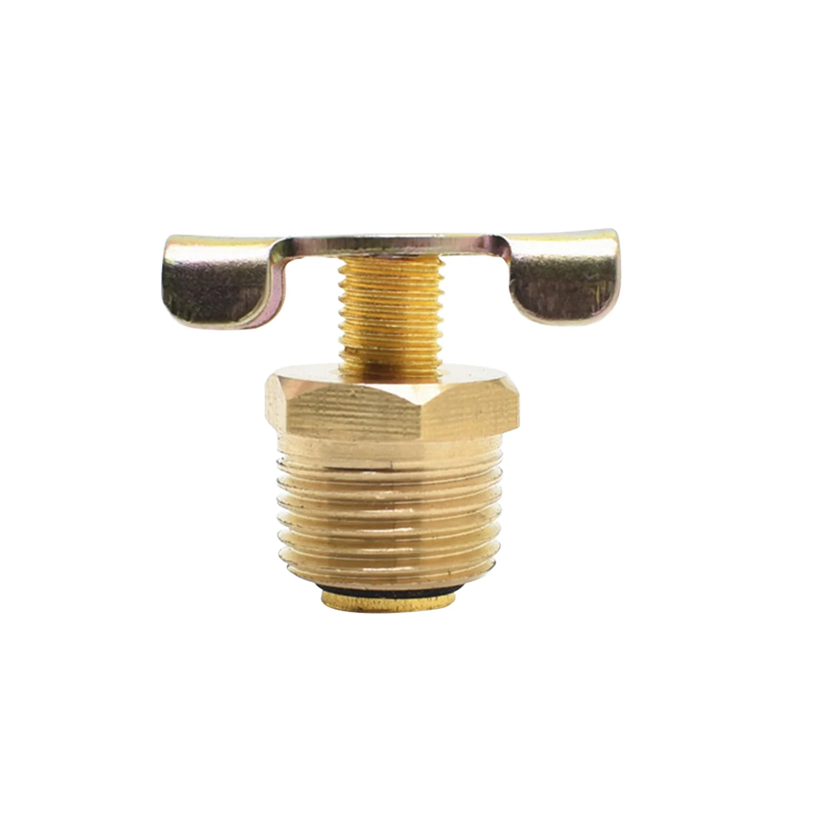 

For Air Compressor Tank Gas Replacement Parts Brass Oil Thread Connecting Multifunction Water Drain Valve Practical Durable