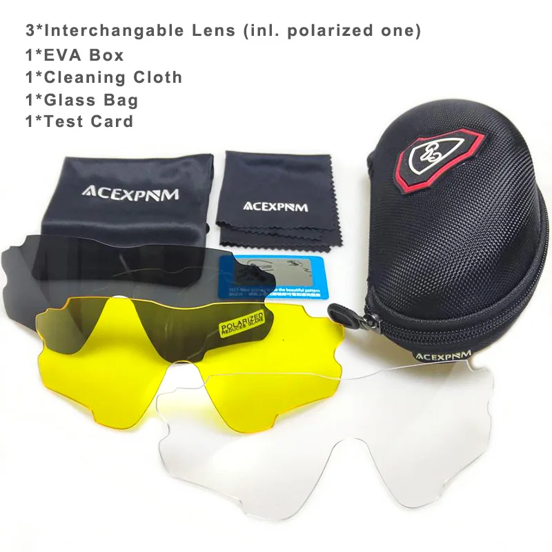 

2019 Brand New Polarized Cycling Glasses Mountain Bike Cycling Goggles Outdoor Sports Cycling Eyewear Sunglasses UV400 4 Lens