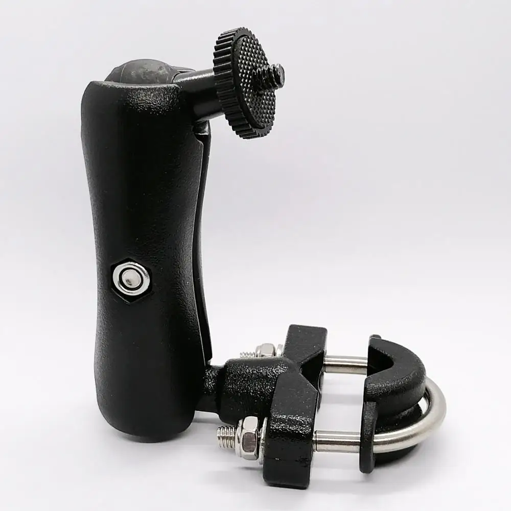 Монтажный кронштейн на руль мотоцикла с резьбой 1/4-20 для спортивной камеры DVR и т.