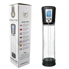 СВЕТОДИОДНЫЙ Электрический насос для пениса, увеличение пениса, устройство воздушного давления для более сильных эрекций, мужской насос для увеличения пениса, мужские секс-игрушки