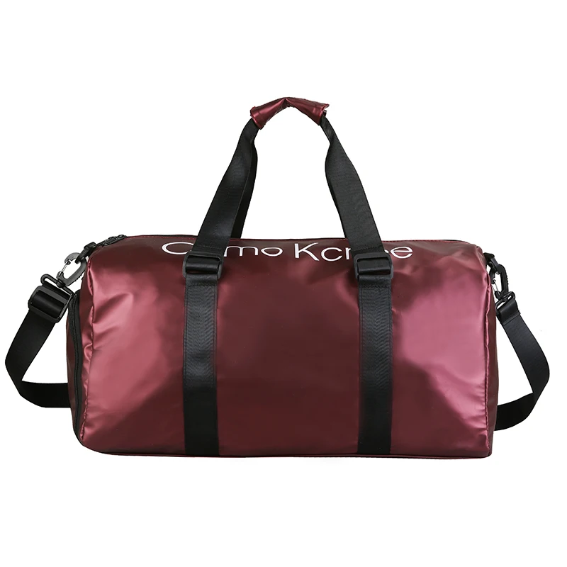 

Fashion solid color large capacity letter lady's handbag High quality fitness travel bag purses and handbags designer bag sac