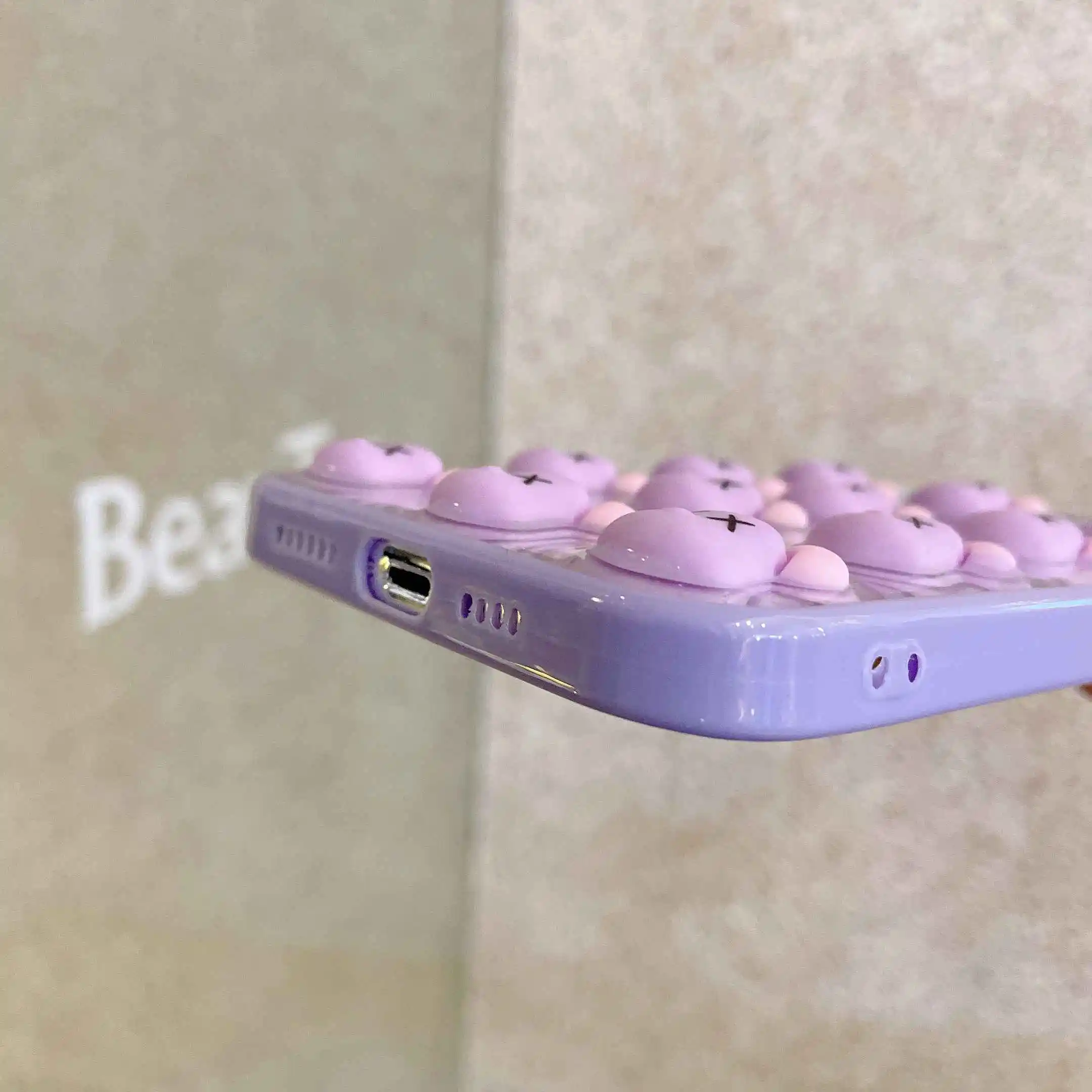 Чехол для iPhone 12 11 Pro Max XS XR X 7 8 Plus 3D чехол с медведем мультяшным персонажем игрушкой