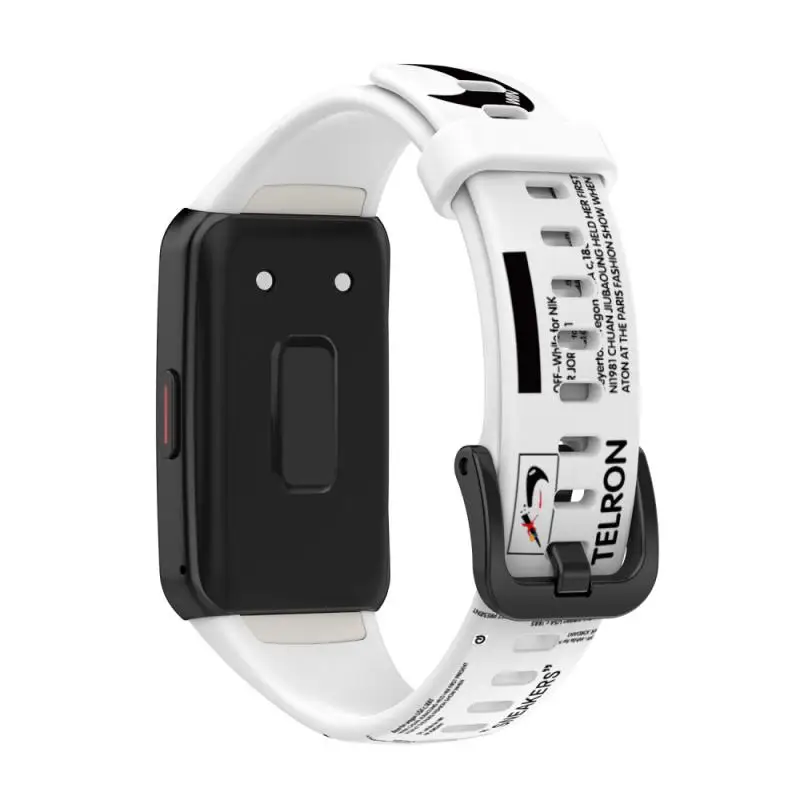Ремешок силиконовый для Huawei Band 6/Honor Band6 сменный спортивный браслет смарт-часов