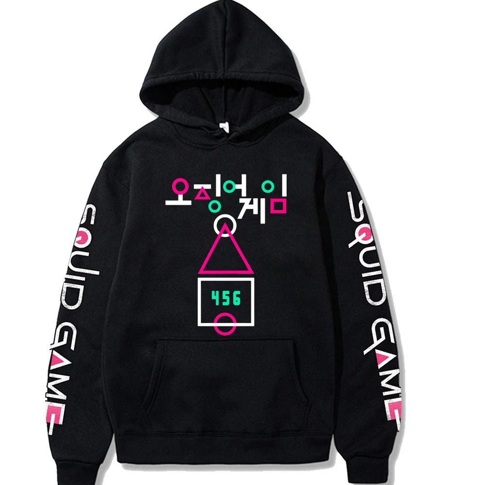 

Squid Game Hoodie Sweatshirt Men Korean Men Women Costume Cosplay Sweatshirt