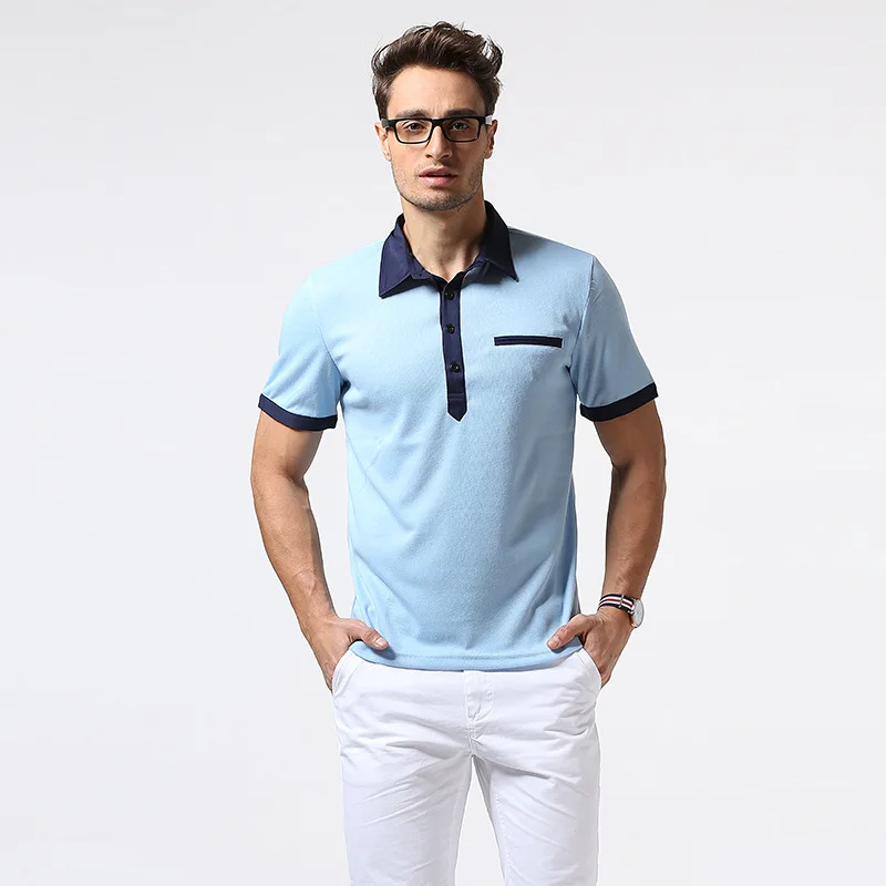 

Plus Size Fashion M-3XL Brand Men's Polo Shirt High Quality Men Cotton Short Sleeve shirt Brands jerseys Summer Mens polo Shirts