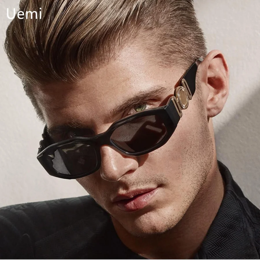 

Retro Irregular Square Sunglasses For Women Men Small Frame Luxury Designer Vintage Shade UV400 Sun Glasses Eyewear