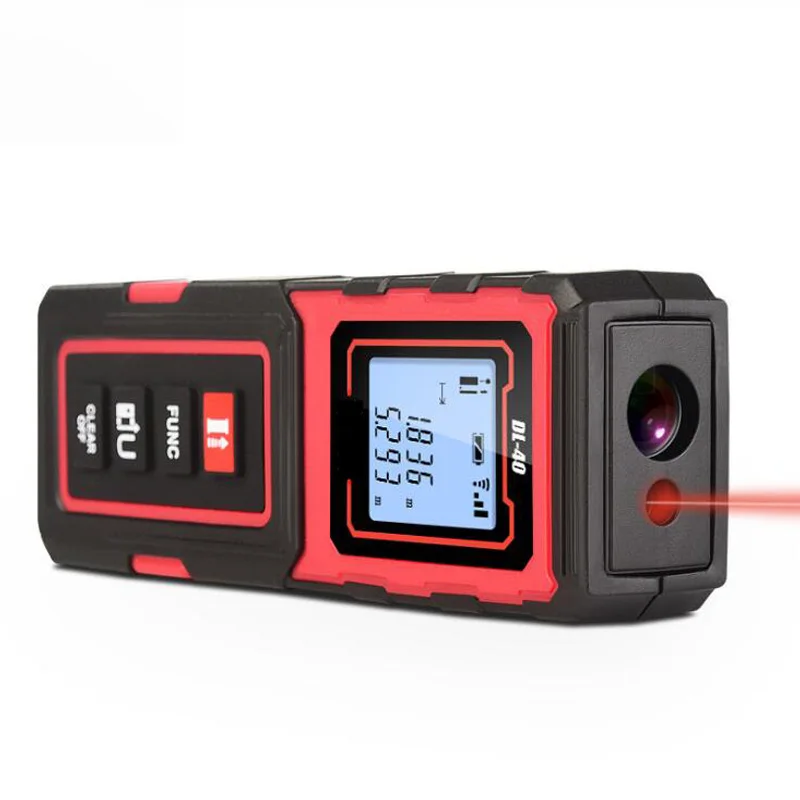 40 / 50M Handheld Laser Rangefinder Digital Ruler Tape Measure Wheel Electronic Measurement Metro | Инструменты