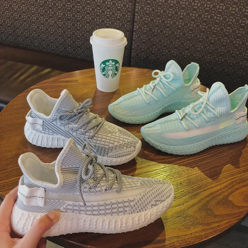 Женская обувь для папы спортивная бега дизайнерская уличная дышащая Спортивная