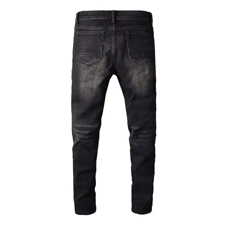 

2020 Big Sale Men's Sweatpants Sexy Hole Jeans Pants Casual Summer Autumn Male Ripped Skinny Trousers Slim Biker Outwears Pants