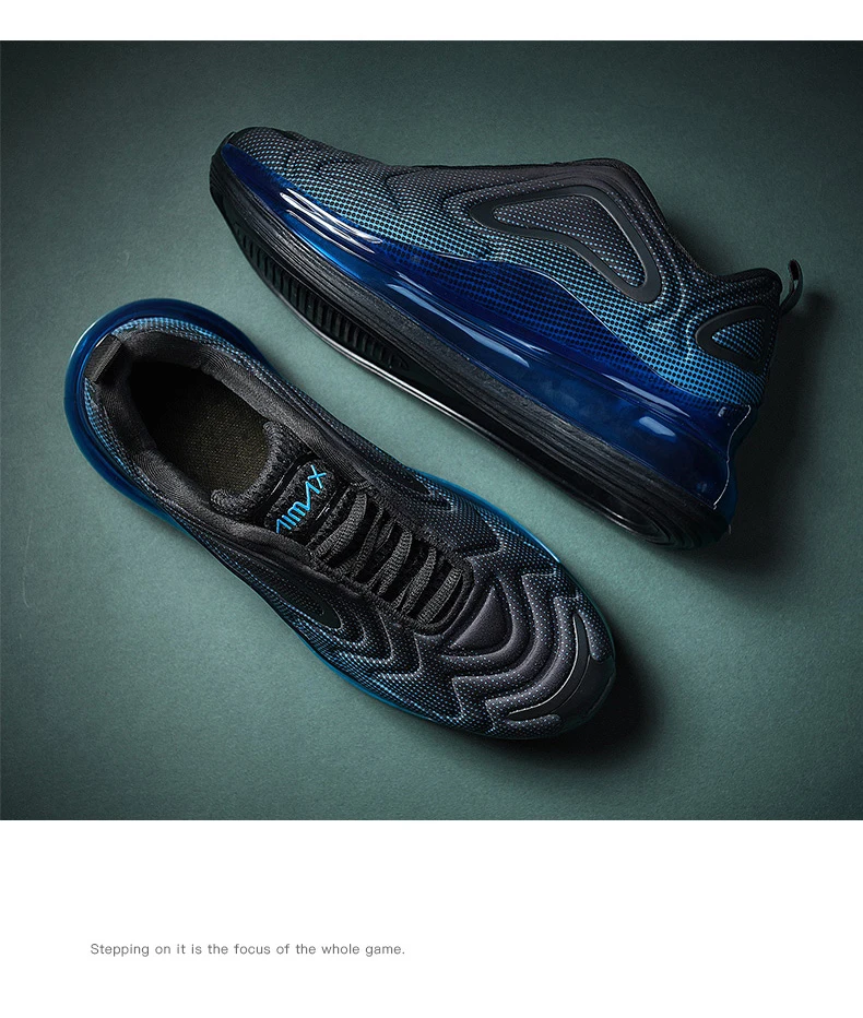 VESONAL Brand Comfort Lycra Sneakers Men Casual Shoes For Adult Hot New Autumn Air Cushion Running Shoes Male Footwear Non Slip