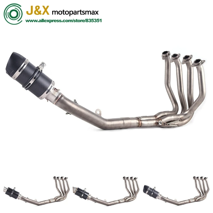 Полная выхлопная система предотвращения скольжения для мотоцикла Kawasaki Z800