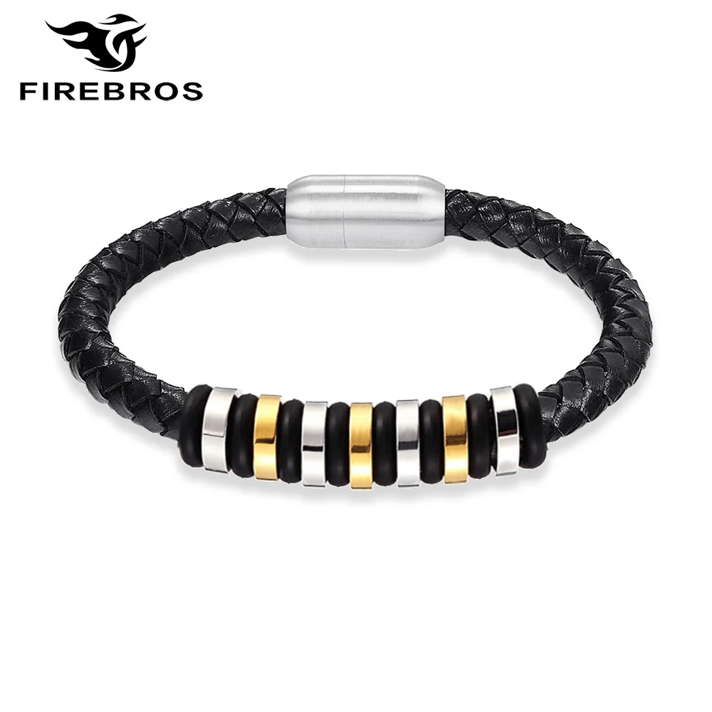 FIREBROS 2021 для мужчин и женщин ювелирное изделие подарок из натуральной кожи звено