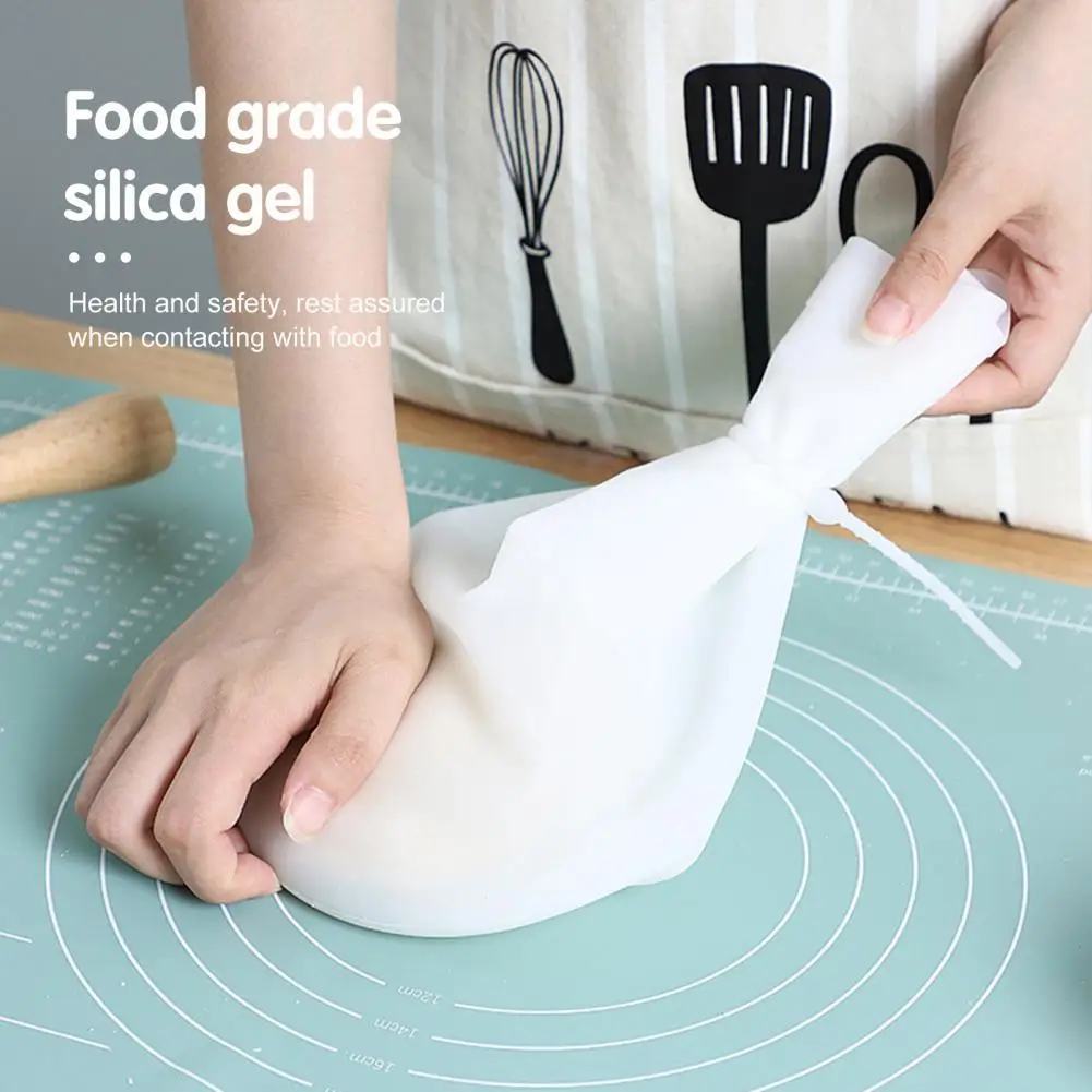 

Non-stick Silicone Kneading Dough Bag Food Grade Kitchen Flour Mixing Silicone Bag Preservation Cake Baking Tool Kitchen Gadget