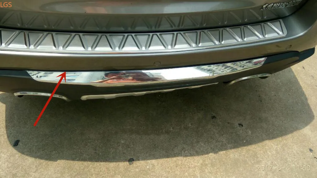 

For Kia Sportage 2007-2016 High-quality stainless steel Trunk threshold Guard plate anti-scratch protection Car styling