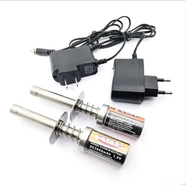 HSP 50608/10 3600Ah 1 2 V Свеча зажигания подходит для RC автомобилей 1/8 1/10 80101 перезаряжаемый