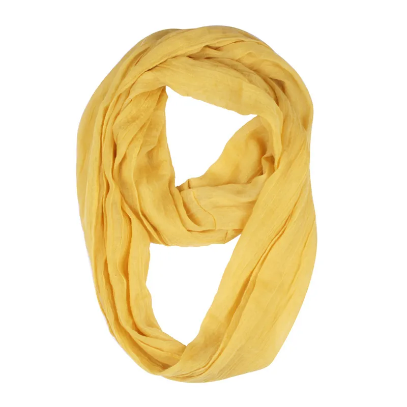 Детский шарф из вискозы детский однотонный хлопка для девочек и мальчиков 19