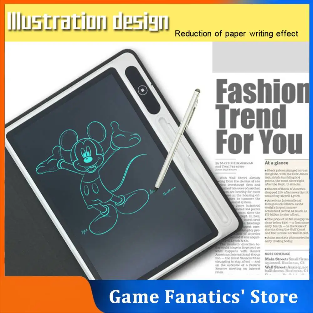 

10,1-дюймовый ЖК-планшет для бизнес письма портативная электронная доска для рисования один клик стираемый планшет цифровой блокнот для руко...