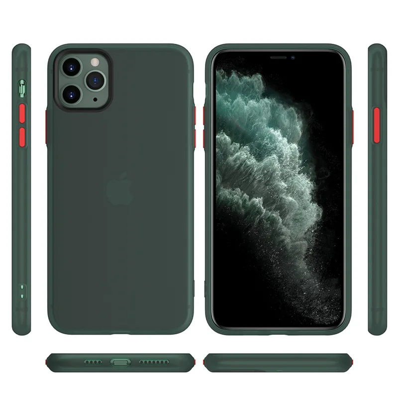 Простой чехол для Iphone 7 Plus силиконовый 360 Мобильный телефон Аксессуары iPhone 6 8 6SPlus X