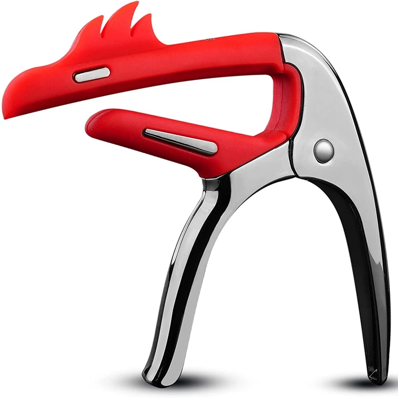

Guitar Capo with Pick Holder for Acoustic Guitar Electric Guitar , Guitar Capo and 3 Picks,Zinc Alloy
