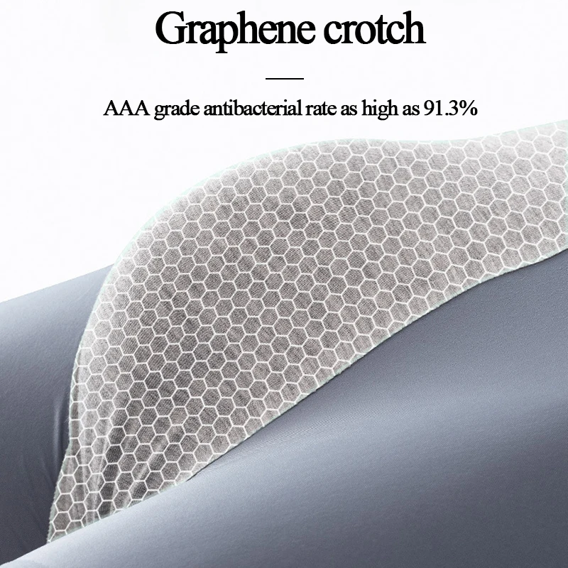 3pcs/Set Ice silk men's boxer one piece soft seamless briefs sexy breathable underwear