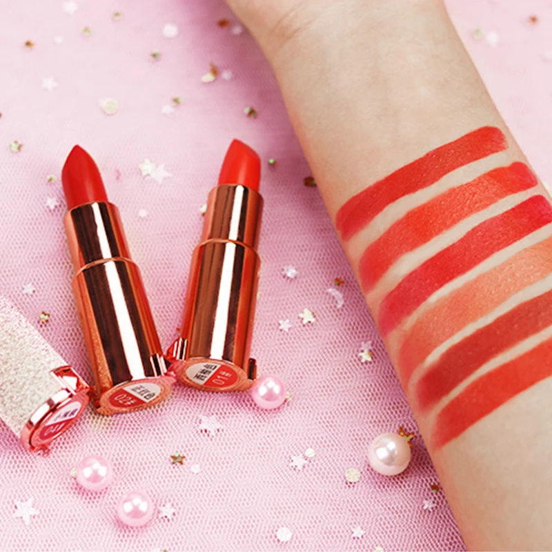 

Rosemary Matte Lipstick Long Lasting Red Lipstick Waterproof Non-sticky Cup Lips Moisturizing Lip Gloss Makeup
