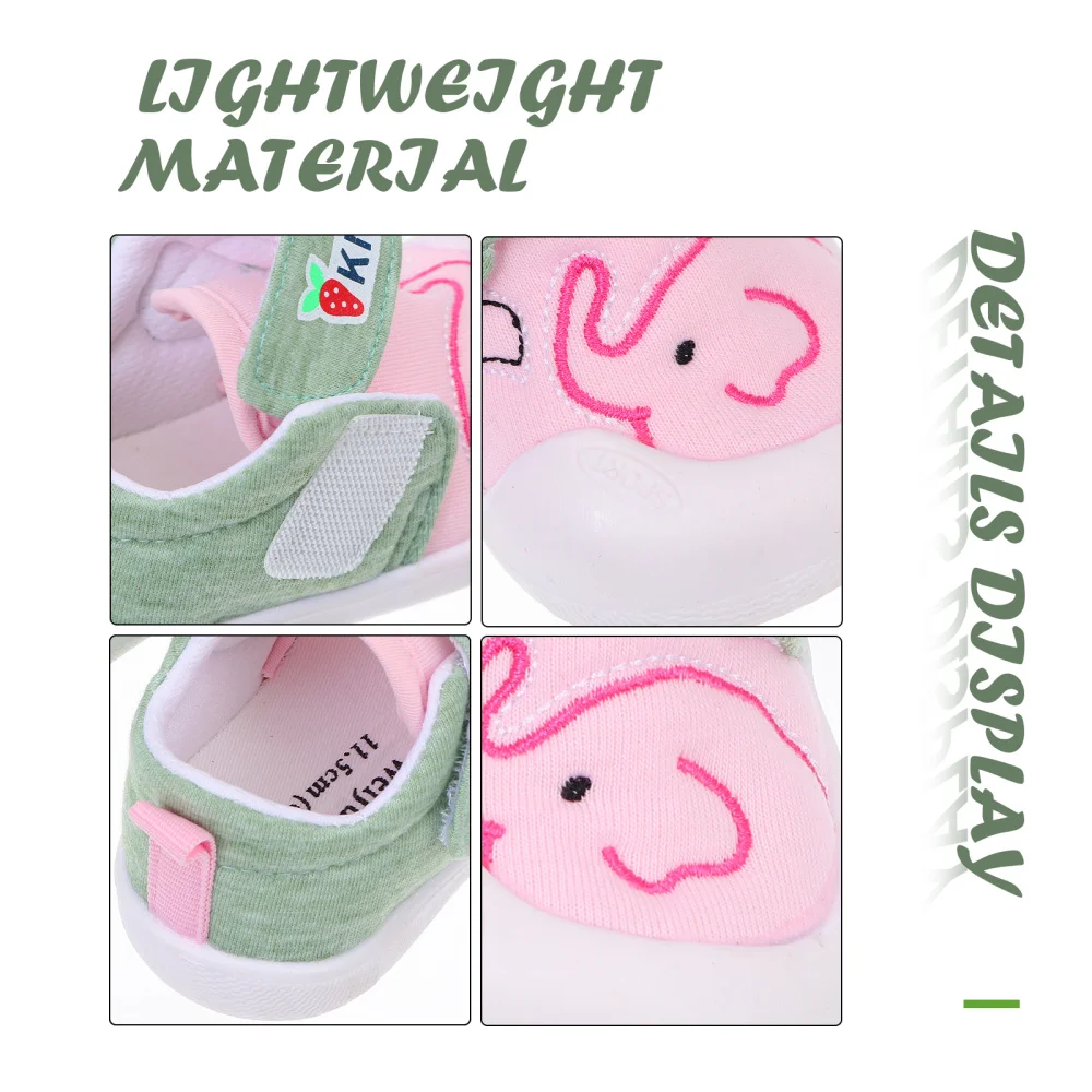 

1 Pair of Baby Walking Shoes Non-slip Baby Shoes Supple Sole Baby Footwear