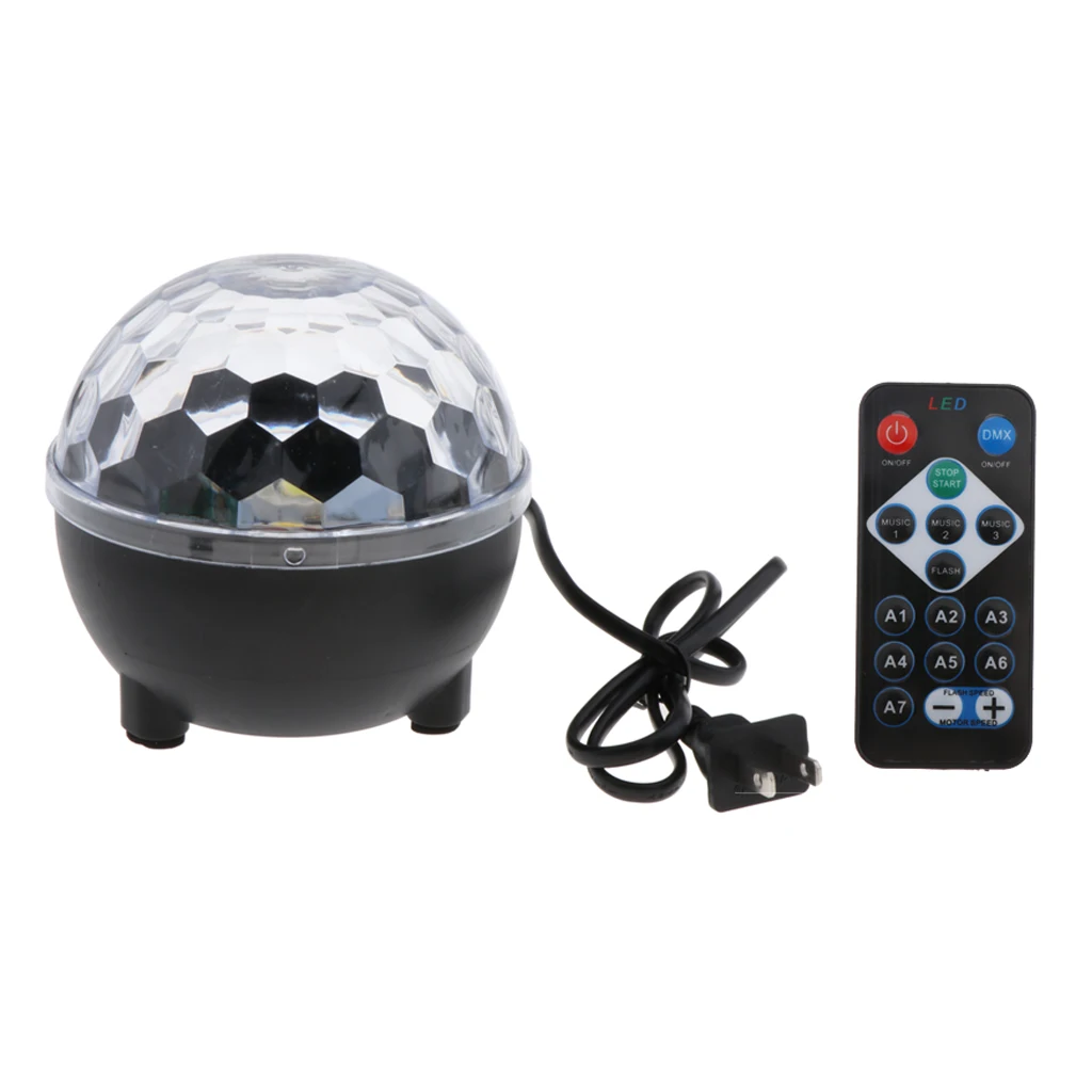 

1pc New Disco Party Lights Strobe LED KTV Bar Club 6 Colored Lamp US
