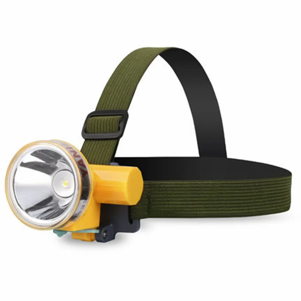 Rechargeable Mini LED Head lamp 3W Hunting Searching Flashlight Camping Hiking Headlight White/Yellow Waterproof Spot light | Лампы и