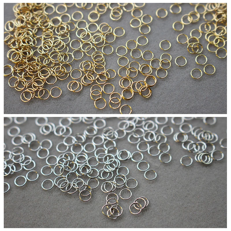 Застежки-кольца для серег очень тонкие толщина 0 4 мм антикоррозийная вешалка