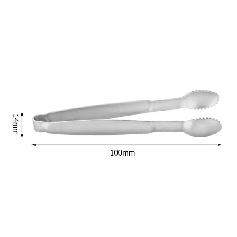 

1pc Coffee Sugar Clip Stainless Steel Tweezer Mini Clamp Tong Clips Coffee Little Tea Clips Hot Kitchen Bar Tool Supply