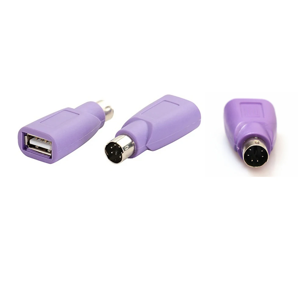Usb гнездовой к Ps2 Ps / 2 Mouse 1 шт. конвертер клавиатуры Мужской адаптер компьютерный