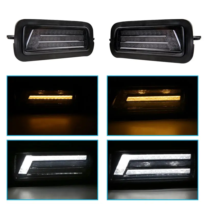 Пара аксессуаров для стайлинга автомобиля светодиодный ные дневные ходовые огни