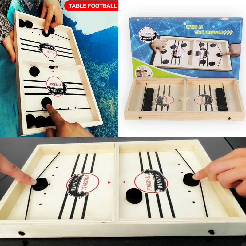 Быстрый хоккей слинг шайба игра шайп победитель шайбы забавные игрушки