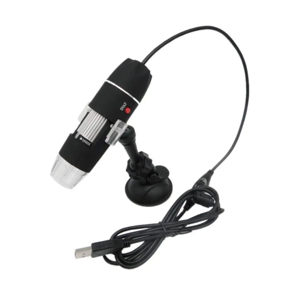 1600X Microscope Цифровой Микроскоп USB микроскоп стенд держатель верстак инструменты - Цвет: 1600X Microscope