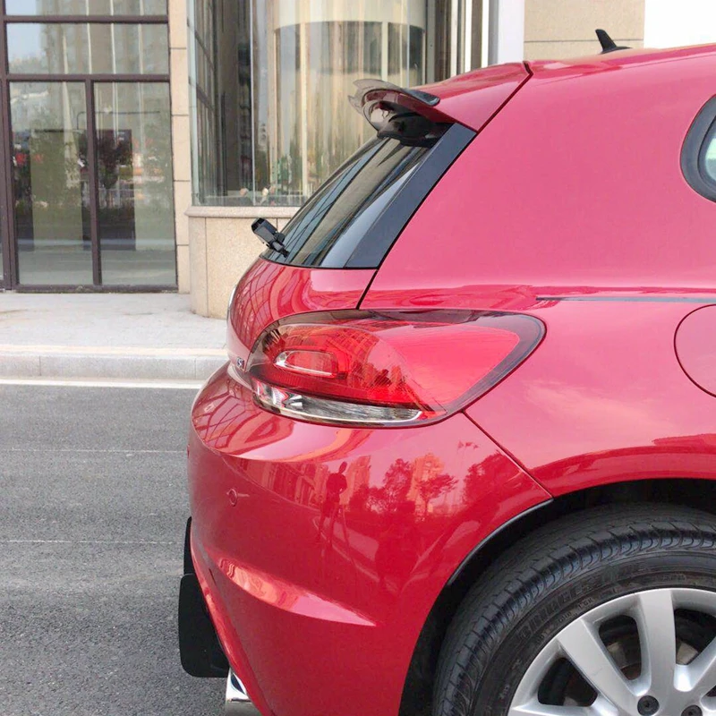 ABS материал для Volkswagen Scirocco стандартный черный задний спойлер на крышу для губ 2009-2013 не R