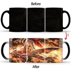 Новый Tazas де Керамика a Creativas кимоно красота Цвет кружка меняющая Керамика Magic Кофе чашка эмаль милые кружки BSKT-033