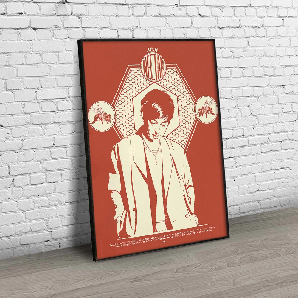 

Self-adhesive Painting Wall Sticker Wall Art Posters Prints Vintage Colorful Retro Pictures For Gifts Home Decoration