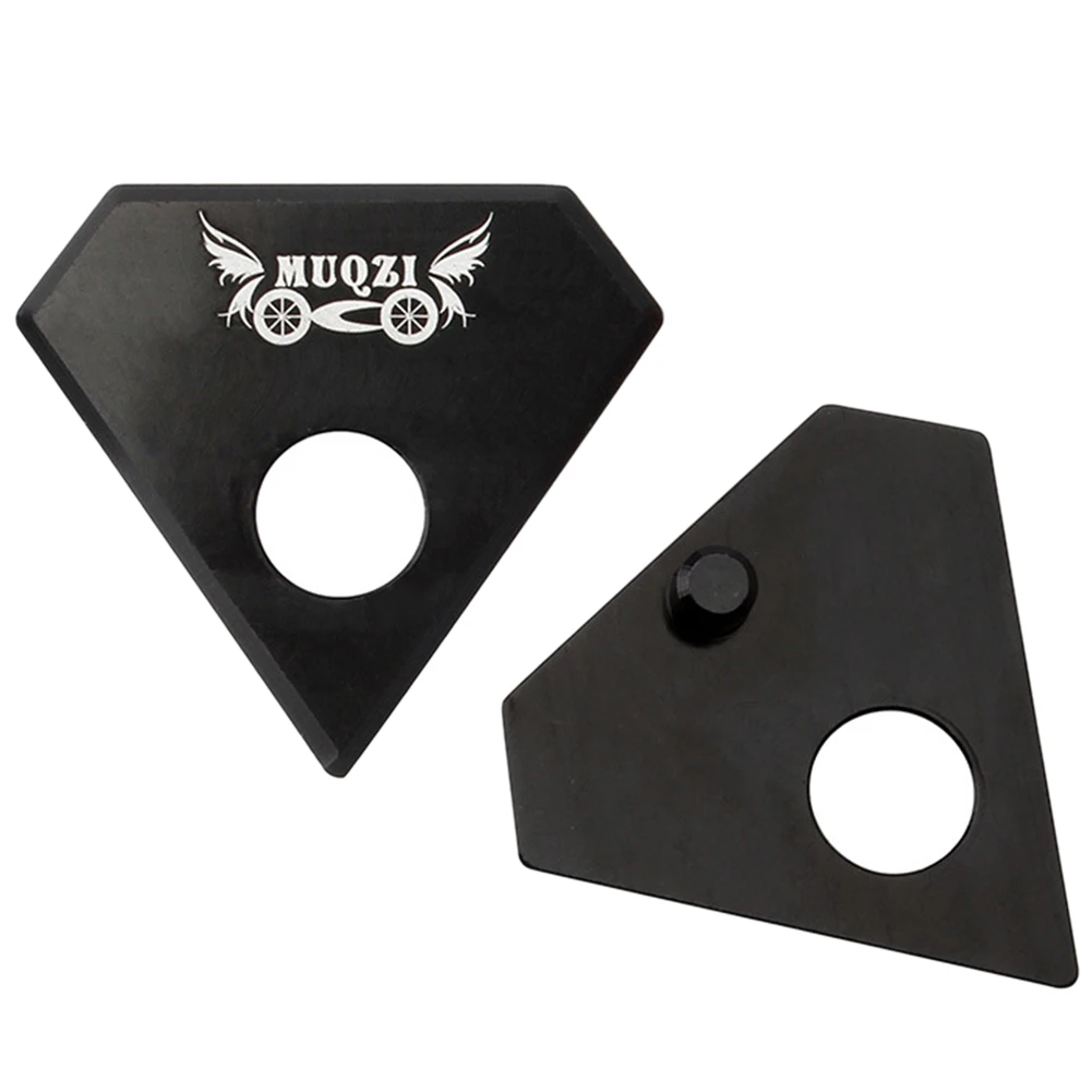 2 шт. барабан с цветком скольжения Алюминиевый сплав баланс обучения колеса