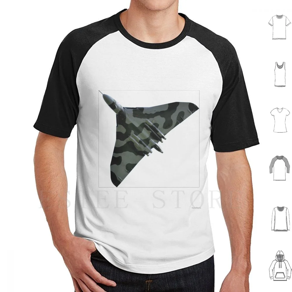 Фото Футболка Avroe Vulcan для мужчин, хлопок, 6XL, Vulcan Bomber V Force Raf Airforce Xm Delta Wing, чехлы для ноутбуков и телефонов, крутые чехлы для гидрофоилов №1
