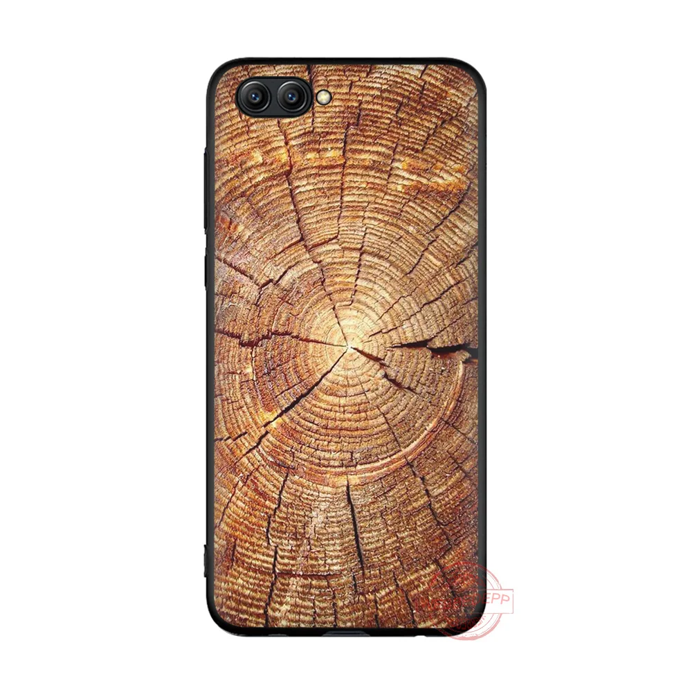 WEBBEDEPP Pattern Wood Textures Soft TPU Silicone for Honor 6A 7A 7C 7X 8A 8X 8C 9X 8 9 10 Lite 20 Pro Note |