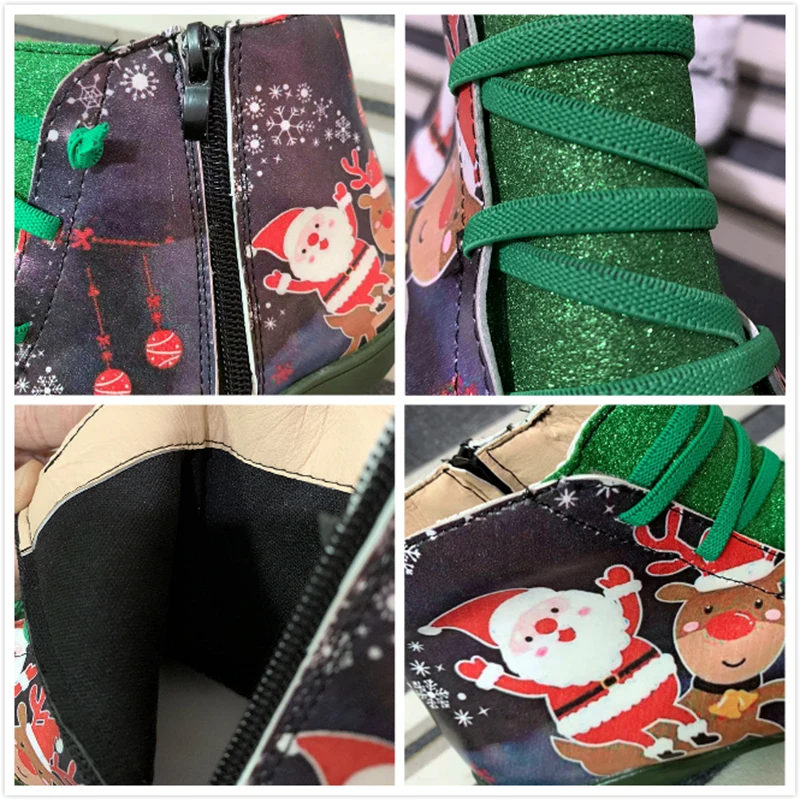 Женские ботинки из искусственной кожи осенне-зимние Винтажные в стиле панк с