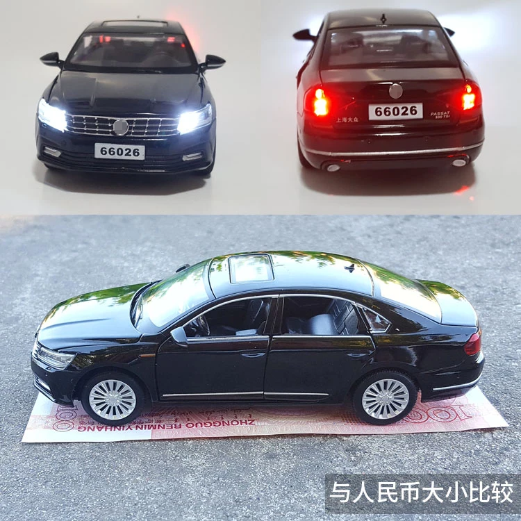 2020 Новый 1/32 Passat маленький поезд модель сплава отступить ЧЕТЫРЕ S дверная игрушка