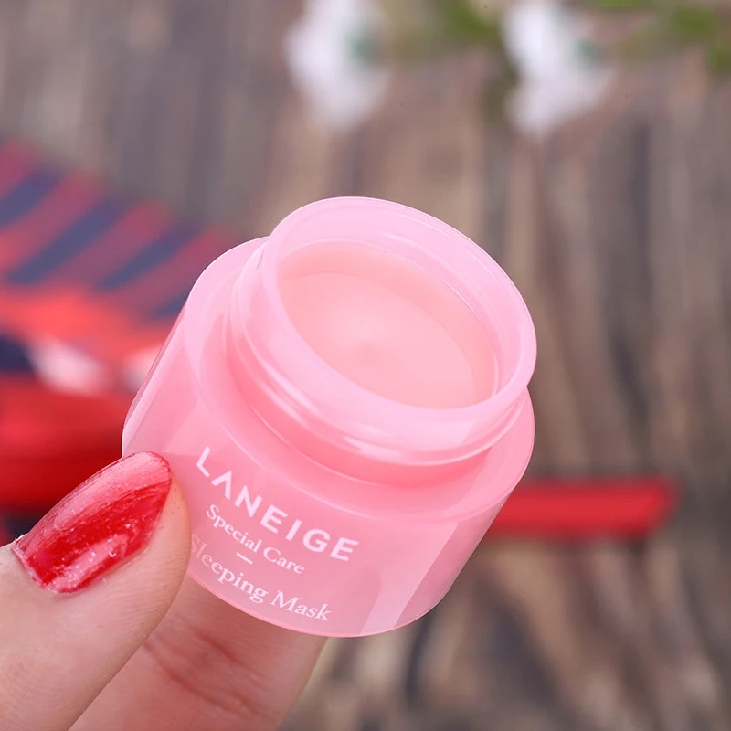 

Lip care, sleep mask, night sleep, moisturizing, lip balm, pink lip whitening cream, nourishing and protecting 3G
