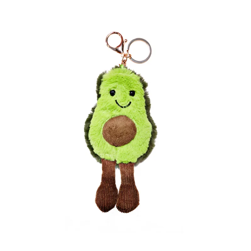 23 5 см Kawaii Мини Авокадо Фрукты мягкий плюшевый завод сумка игрушка-брелок