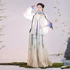 Древний Стиль женские традиционный костюм ханфу Китайская Одежда для танцев или Coaplay