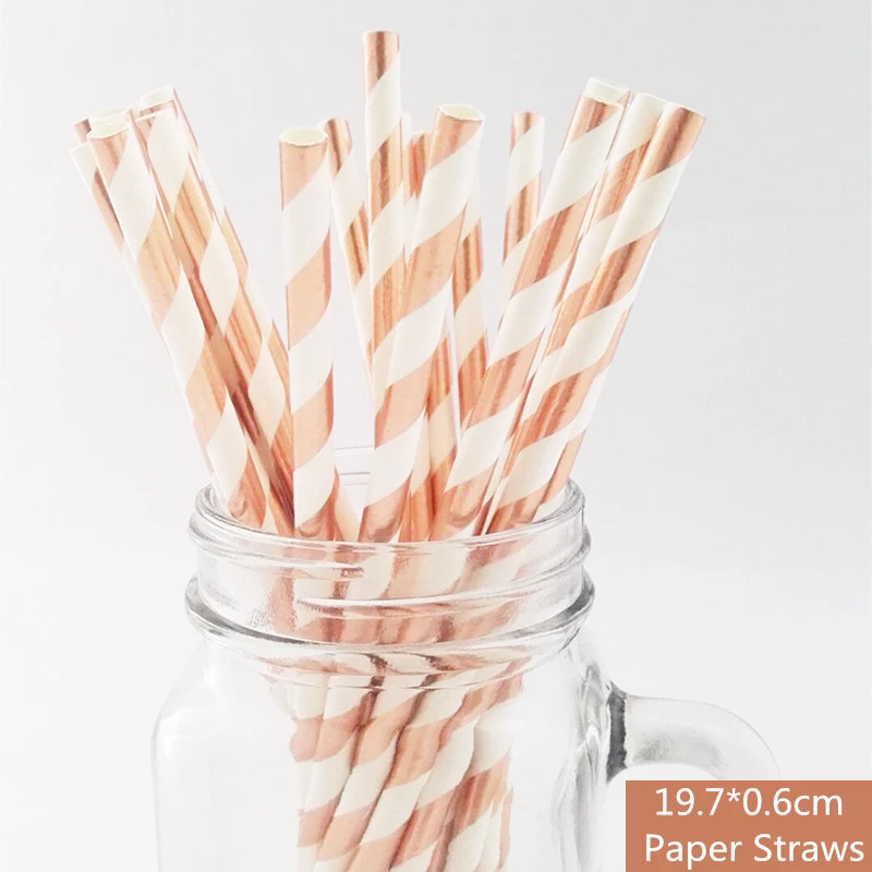 57 шт. фольга розовое золото искусственная бумажная тарелка чашка для напитков