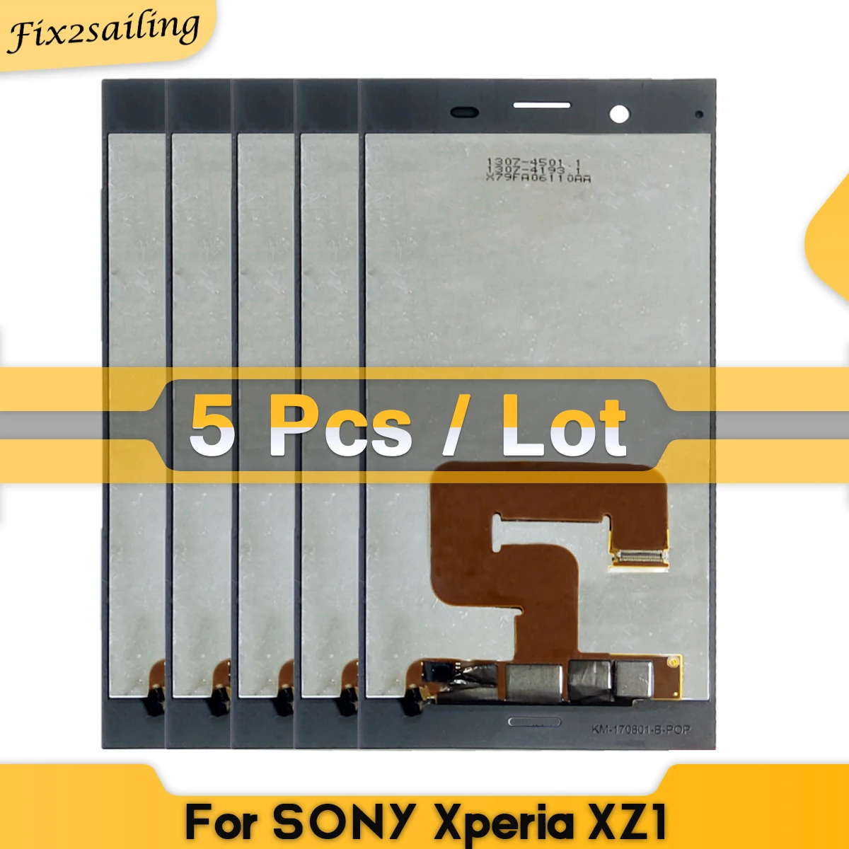 ЖК-дисплей с сенсорным экраном и дигитайзером в сборе для Sony Xperia XZ1 G8341 G8342 сменный